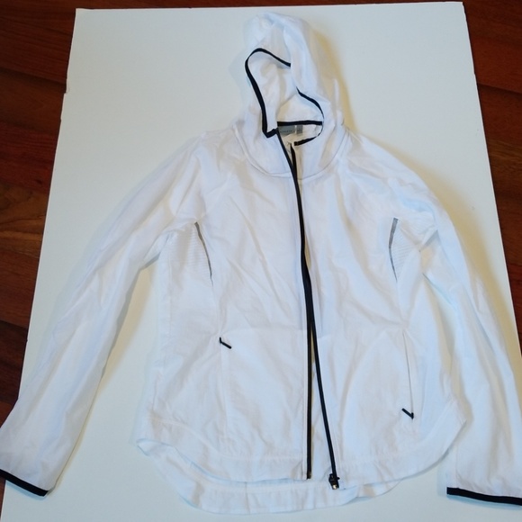 Athleta Jackets & Blazers - Athleta Small White Running Jacket